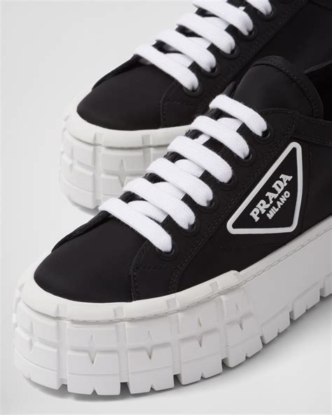 prada macro re nylon sneakers|Prada Double Wheel Re.